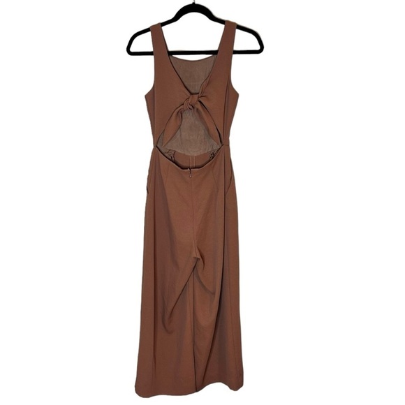 Aritzia Wilfred Ecoulement Jumpsuit in Nutmeg - Picture 9 of 15